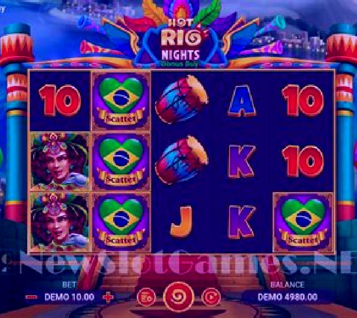 Hot Rio Nights slot machine