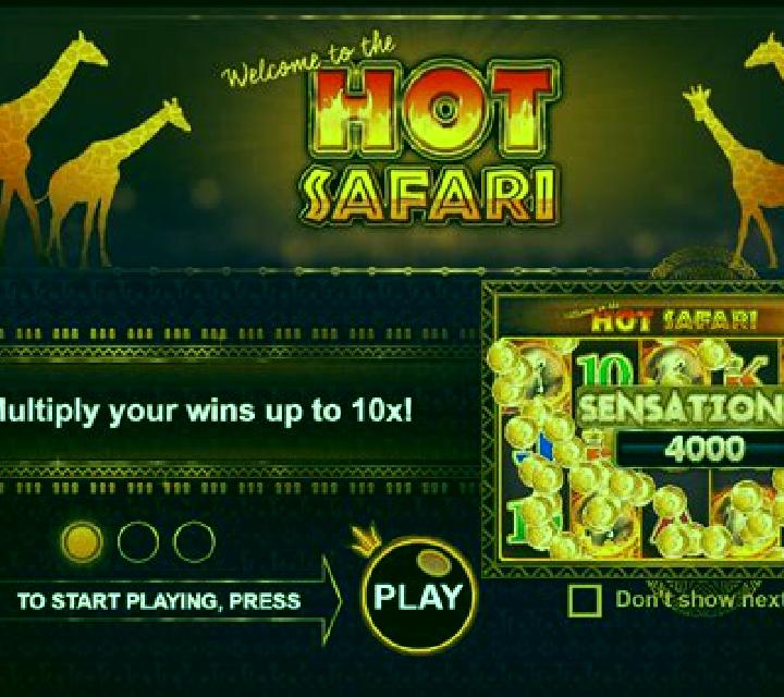 Hot Safari Scratchcard slot machine