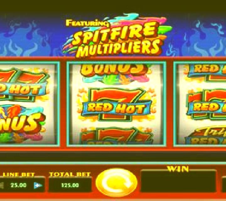 Hot Sevens slot machine