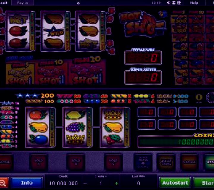 Hot Shot (Eurocoin Interactive) slot game