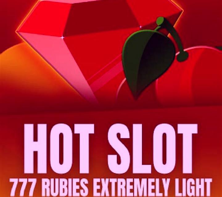 Hot Slot: 777 Rubies Extremely Light online slot