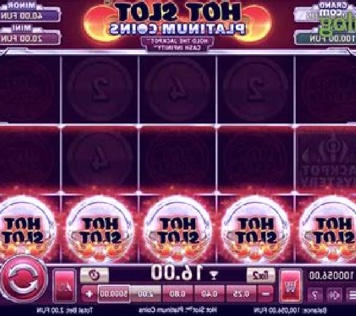 Hot Slot Platinum Coins slot