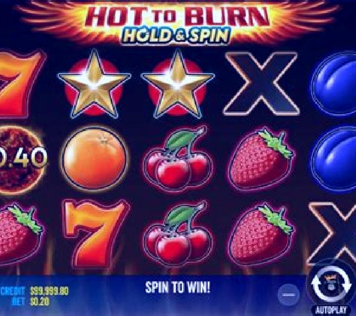 Hot To Burn Hold And Spin slot