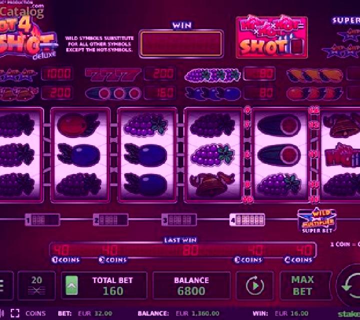 Hot4Shot Deluxe slot