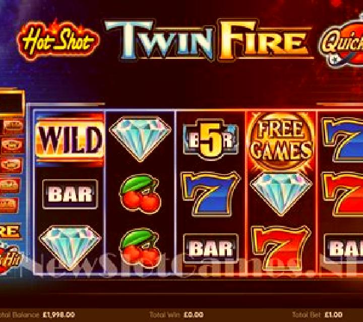 HotShot TwinFire slot machine