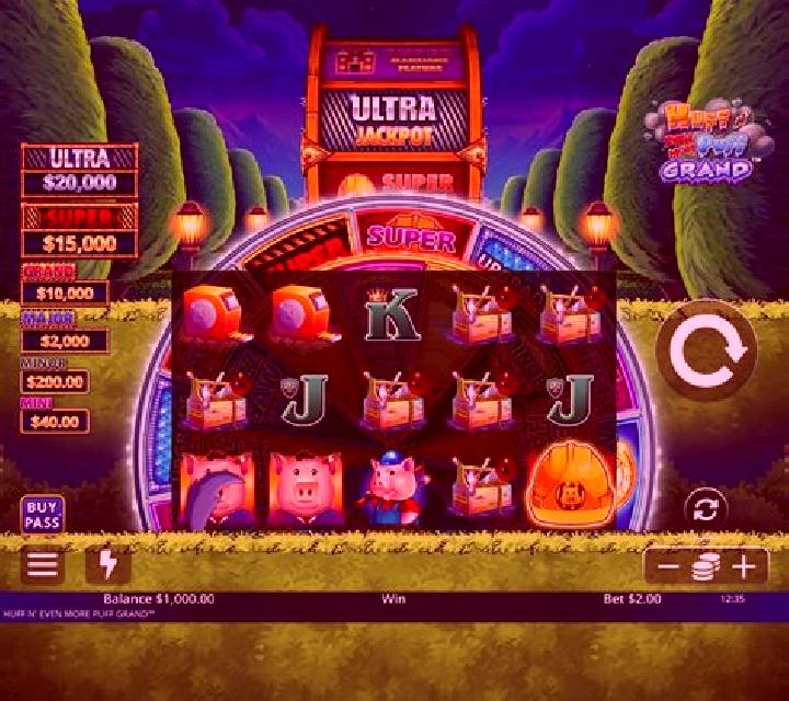 Huff N Even More Puff Grand slot