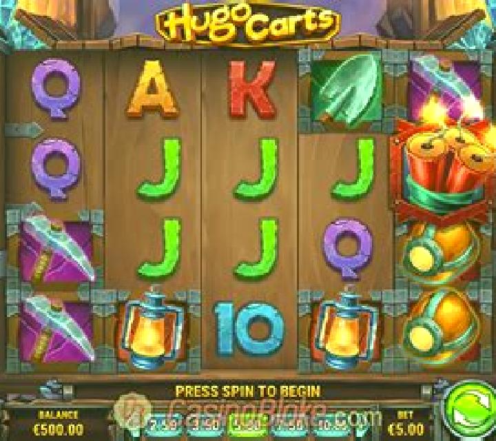 Hugo Carts slot game
