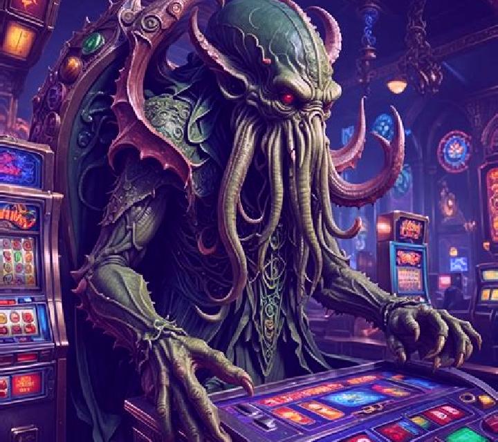 Hungry Shark Cthulhu slot machine