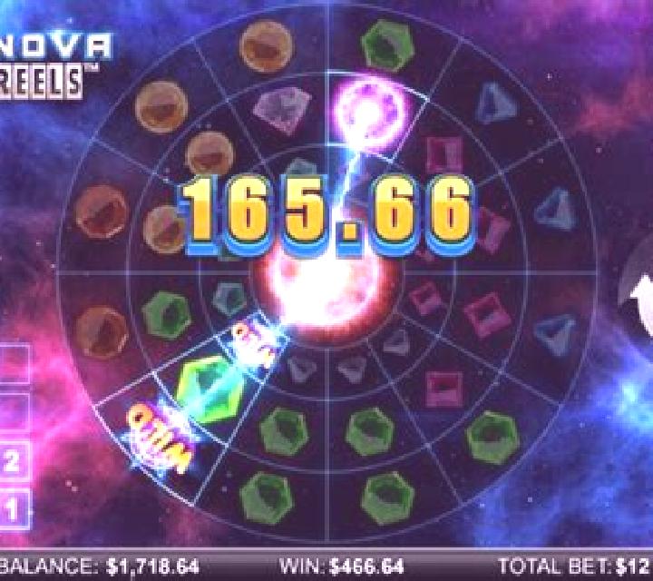 Hypernova Radial Reels slot machine