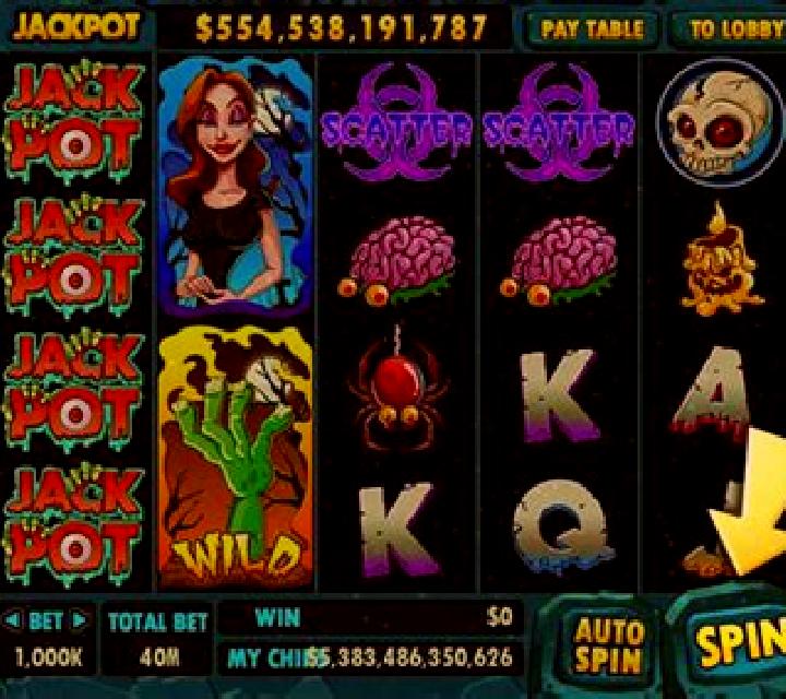 I Zombie slot machine