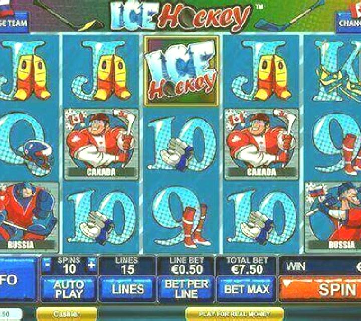 Ice Hockey (Playtech) slot game