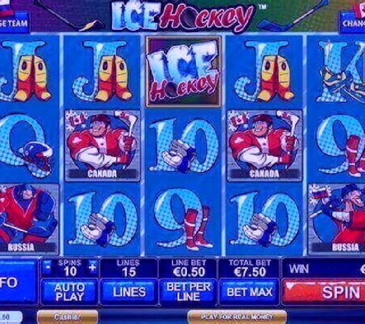 Ice Hockey (Playtech) slot machine