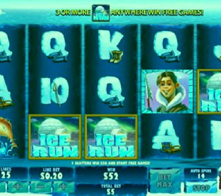 Ice Run slot machine