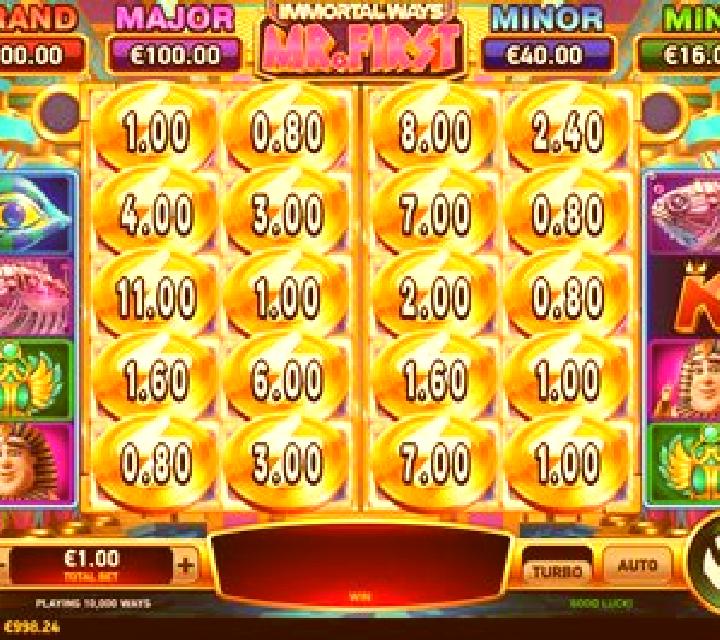 Immortal Ways Mr. First slot game