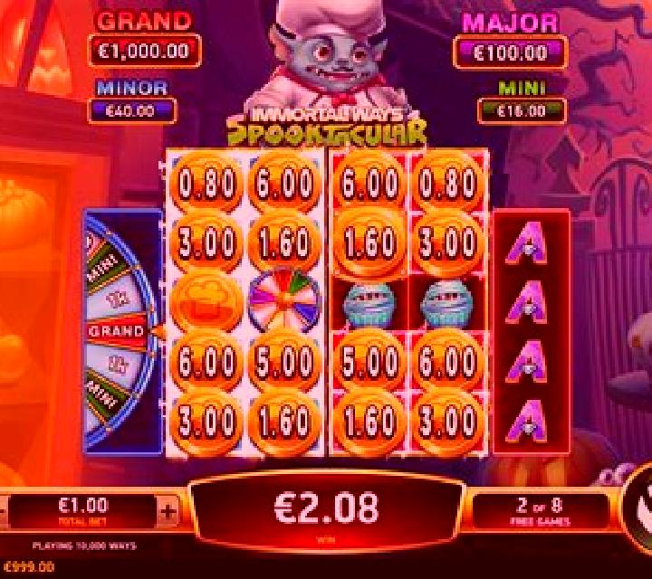 Immortal Ways Spooktacular slot machine