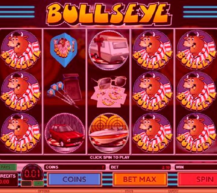 In the Bullseye slot machine