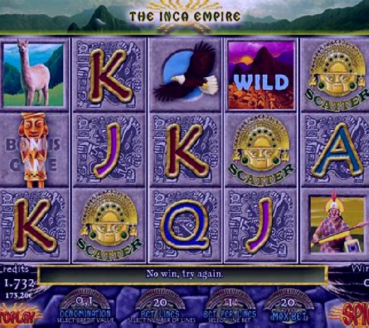 Inca Empire slot machine