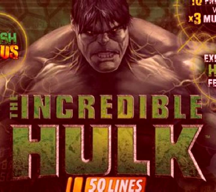 Incredible Hulk 50 Lines slot