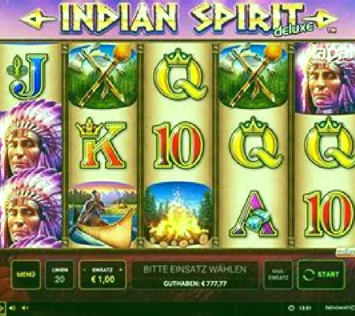 Indian Spirit Deluxe slot machine