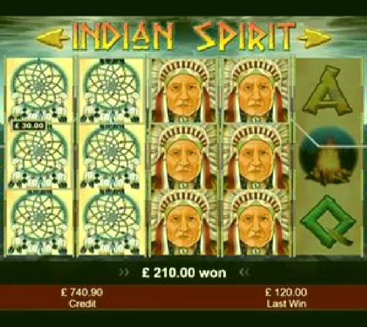 Indian Spirit slot machine