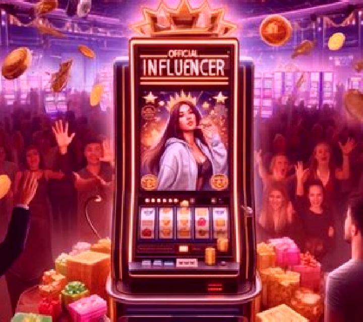 Influencer slot machine