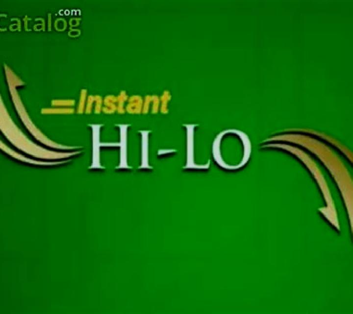 Instant Hi-Lo slot