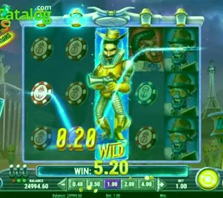 Invading Vegas Revenge on Mars slot