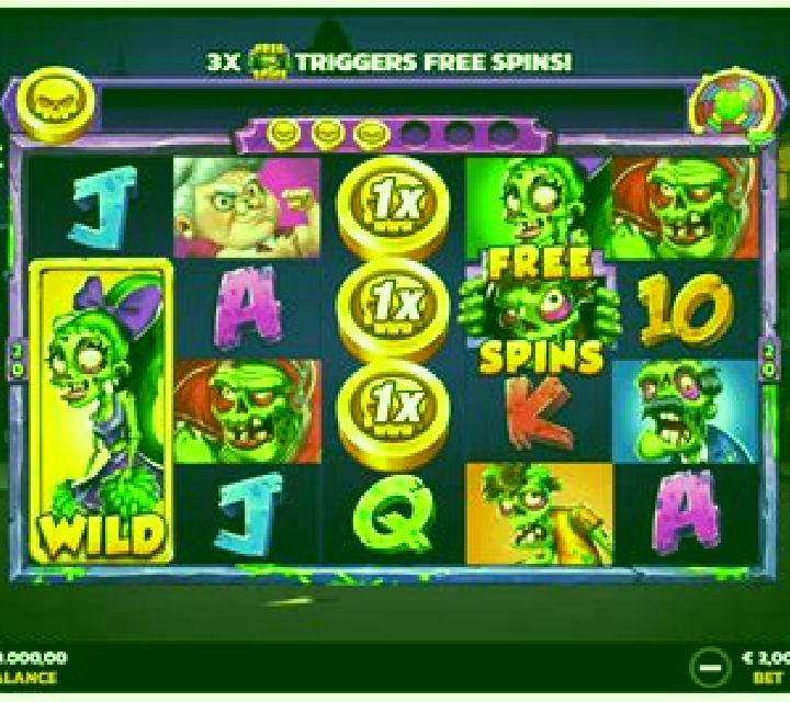 Invasion Zombie slot machine