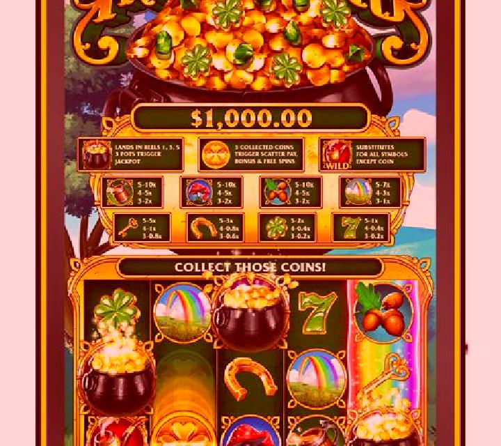 Irish Wildness (Pull Tabs) slot machine