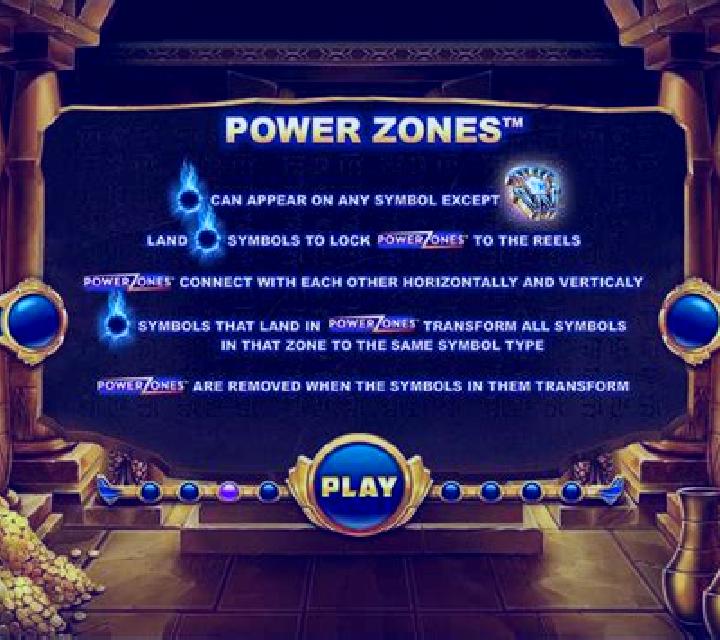 Ishtar Power Zones online slot
