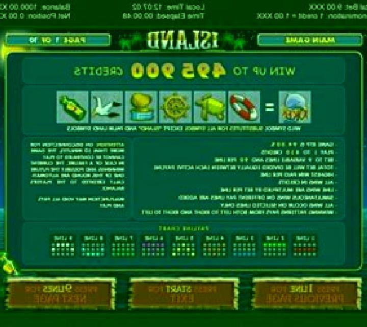 Island slot game