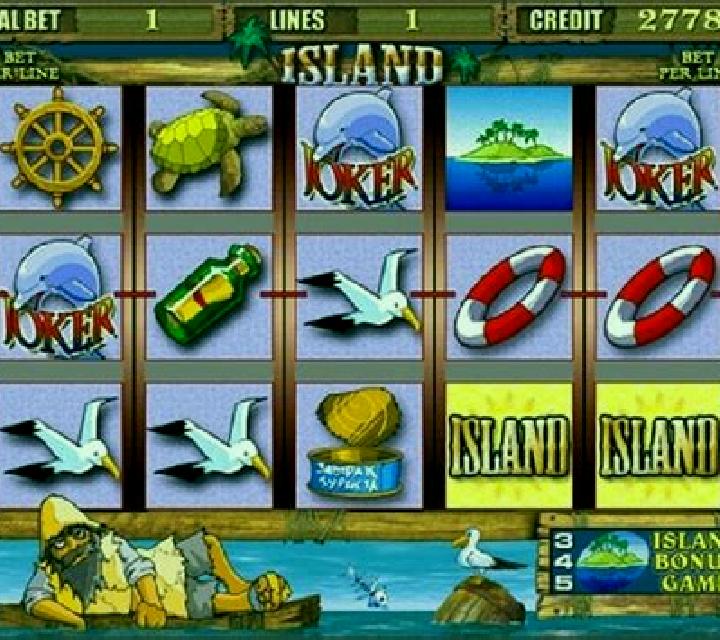Island slot machine