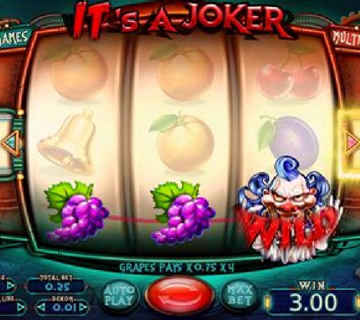 Its a Joker slot game