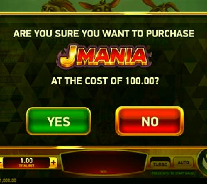 J Mania Maniac slot machine