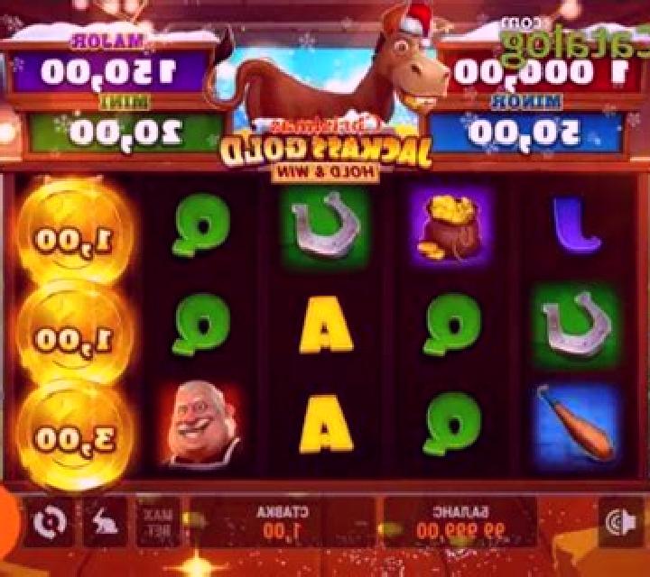 Jackass Gold Hold and Win Christmas slot