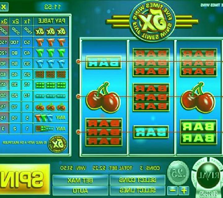 Jackpot 5X Wins slot