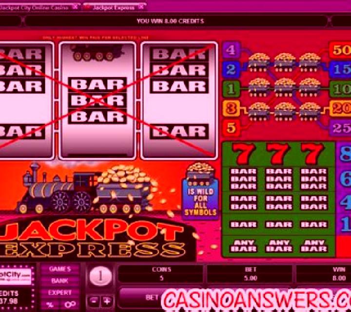 Jackpot Express (Microgaming) slot machine