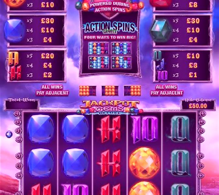 Jackpot Gems Claw online slot
