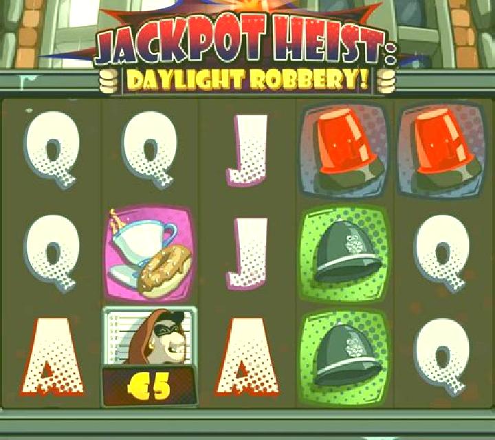 Jackpot Heist Daylight Robbery slot machine
