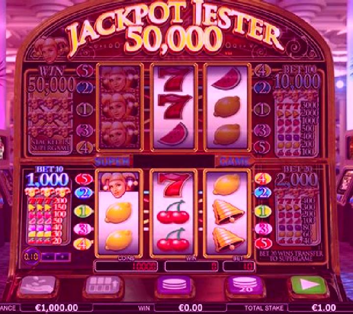 Jackpot Jester 50,000 slot game