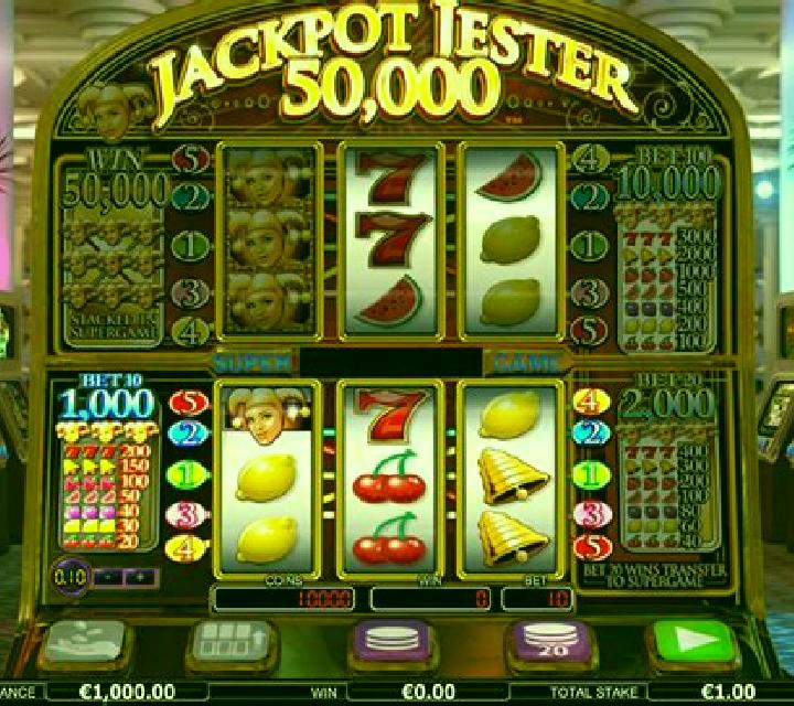 Jackpot Jester 50,000 slot machine