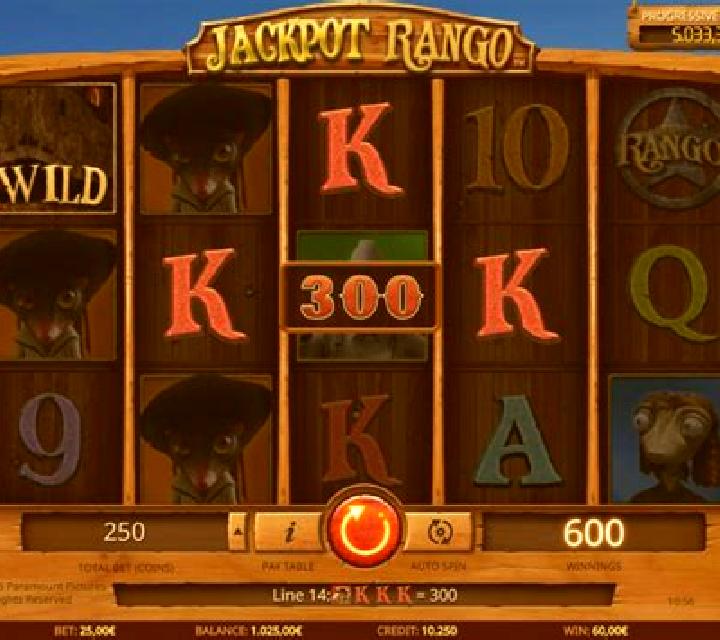 Jackpot Rango slot