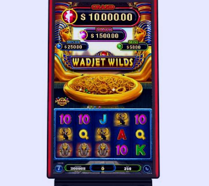 Jackpot Rings Wadjet Wilds slot machine