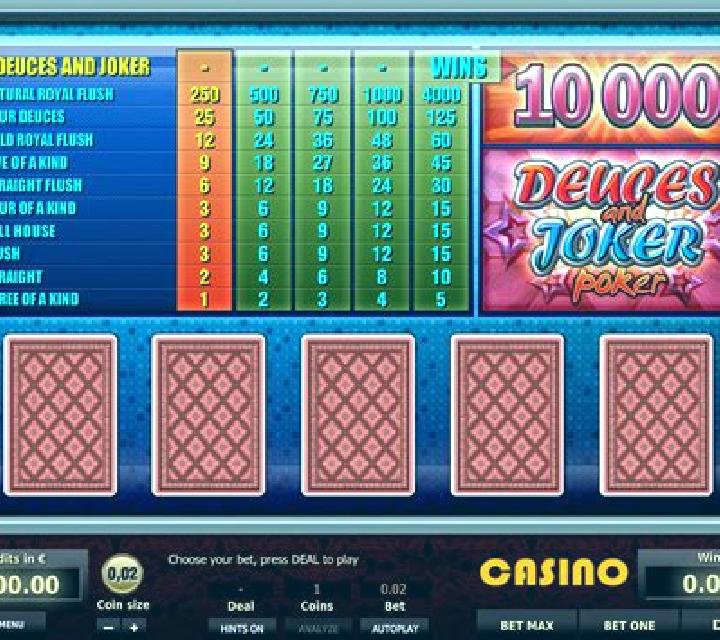 Jacks or Better 4 Hand Poker (Tom Horn Gaming) slot