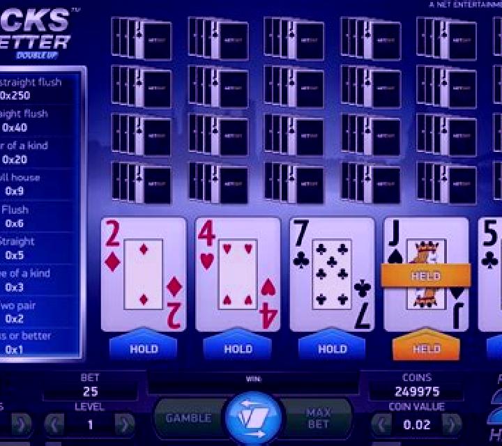 Jacks or Better Multi-Hand 25 slot