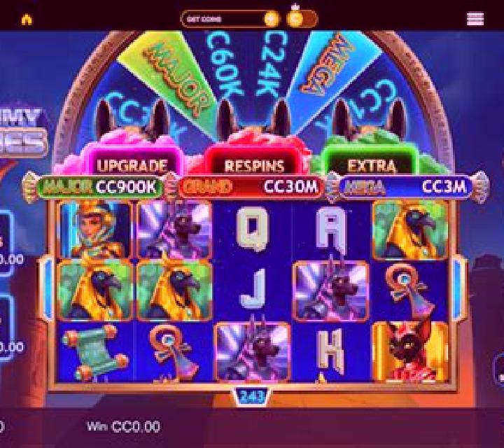 James Gold and the Mummy Riches online slot