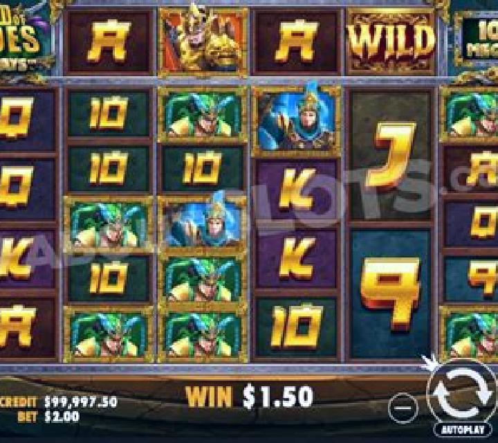 Japanese 7 Heroes slot machine