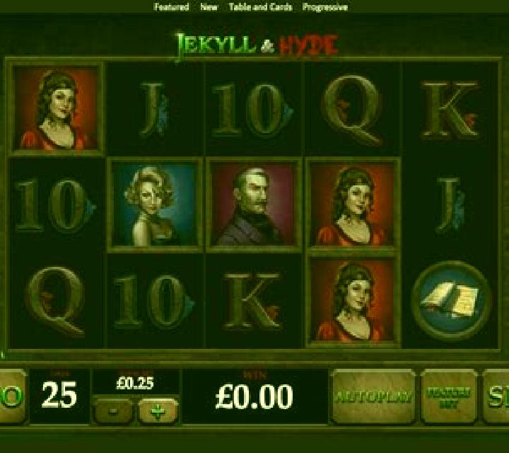 Jekyll and Hyde (Playtech) slot game