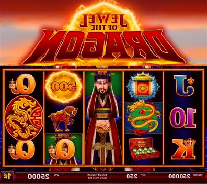 Jewel of the Dragon Fu Lion slot machine