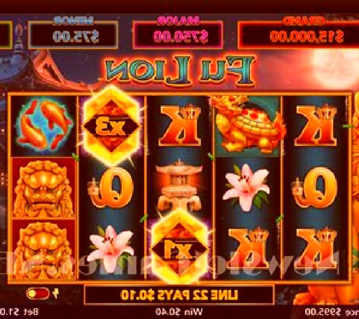 Jewel of the Dragon Fu Lion slot